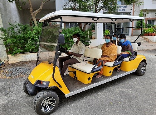 Battery powered Vehicle - Main Campus