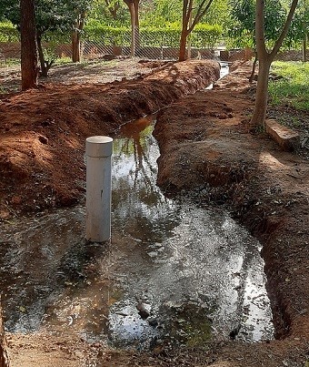 Rain water Harvesting in Engineering Block- Satellite Campus
