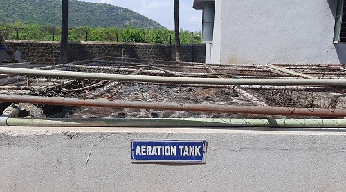 Sewage Treatment Plant- Aeration tank Engineering Block- Satellite Campus