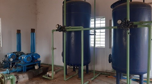 Sewage Treatment Plant- Aeration tank- gate III in Main Campus