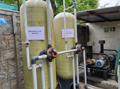 Sewage Treatment Plant- Fitters- gate III in Main Campus