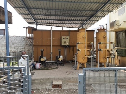 Sewage Treatment Plant- near Indian Bank in Main Campus